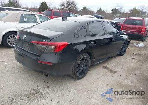 2023 Honda Civic Sport from USA, damaged, VIN 2HGFE2F53PH520629